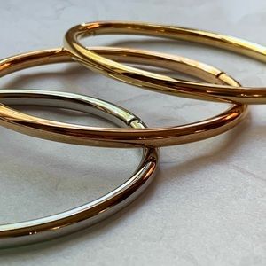 Milor Stainless Steel Bangle Bracelets